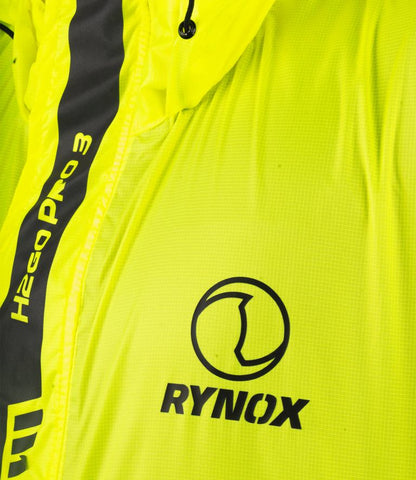 Rynox H2GO Pro 3 Rain Jacket for Riding - Neon Green - Riders Junction