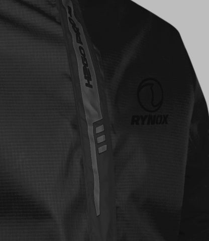 Rynox H2go Pro 3 Rain Jacket for Riding - Black - Riders Junction
