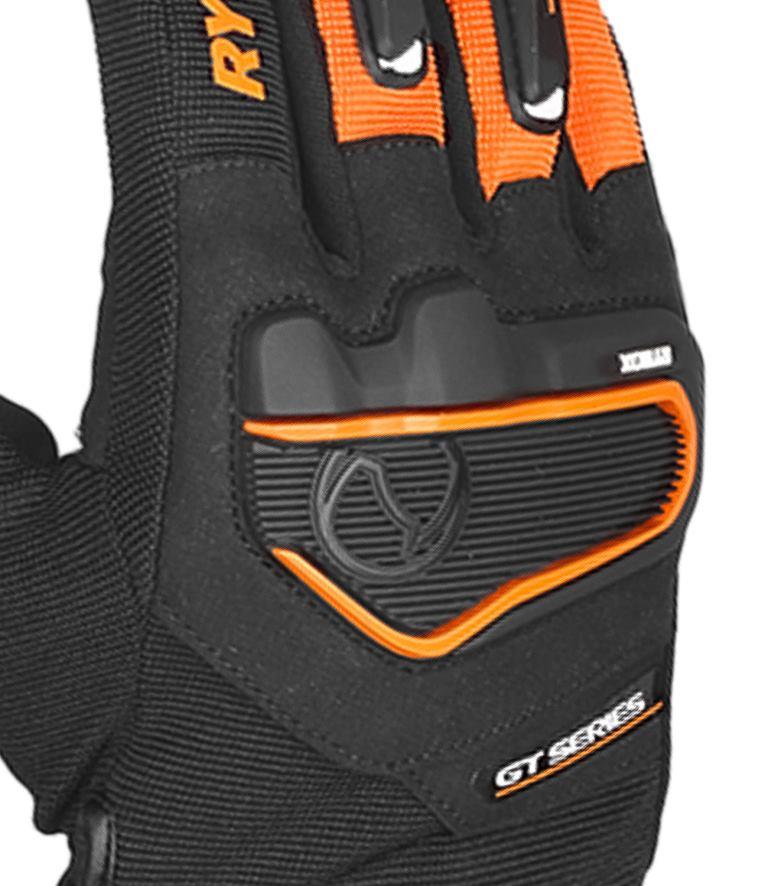 Rynox Helium GT 2 Gloves - Black Orange