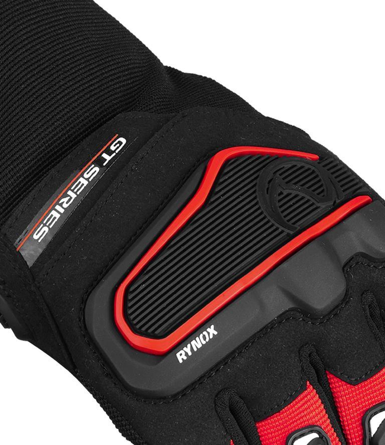 Rynox Helium GT 2 Gloves - Black Red