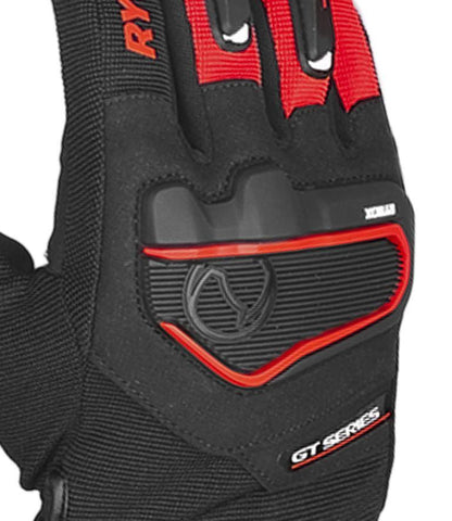 Rynox Helium GT 2 Gloves - Black Red