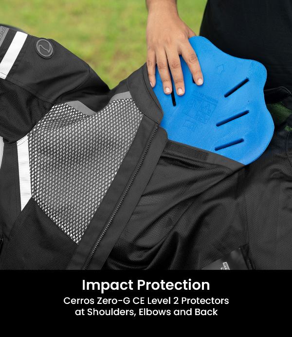 Rynox Helium GT 3 Jacket-Black Grey