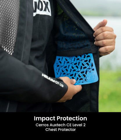 Rynox Helium GT 3 Jacket-Black Grey