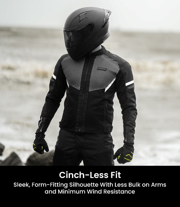 Rynox Helium GT 3 Jacket-Black Grey