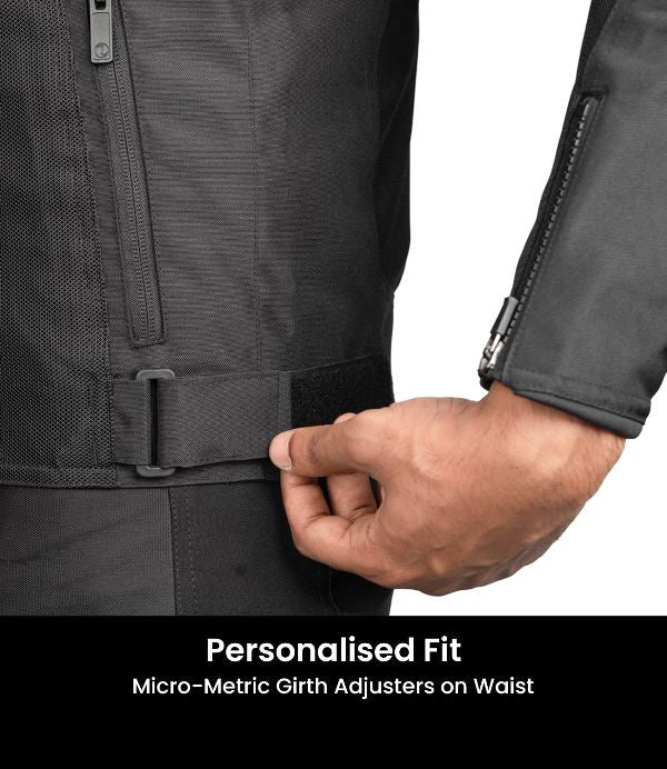 Rynox Helium GT 3 Jacket-Black Grey