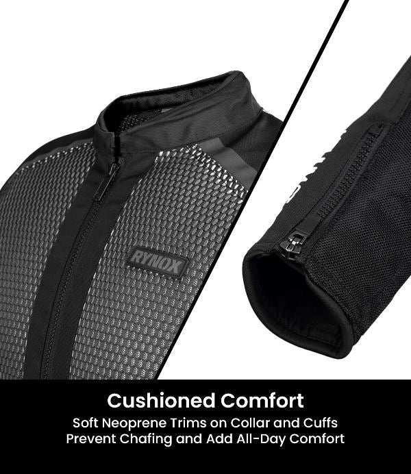 Rynox Helium GT 3 Jacket-Black Grey