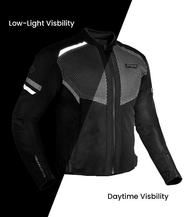 Rynox Helium GT 3 Jacket-Black Grey
