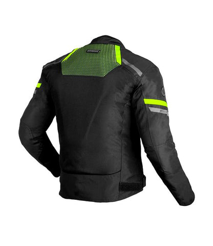 Rynox Helium GT 3 Jacket-Black Hi-viz Green