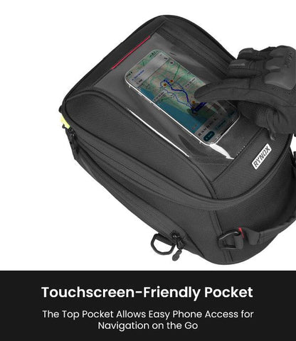 Rynox Optimus Tank Bag 10L - Black