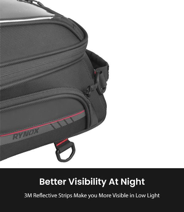 Rynox Optimus Tank Bag 10L - Black