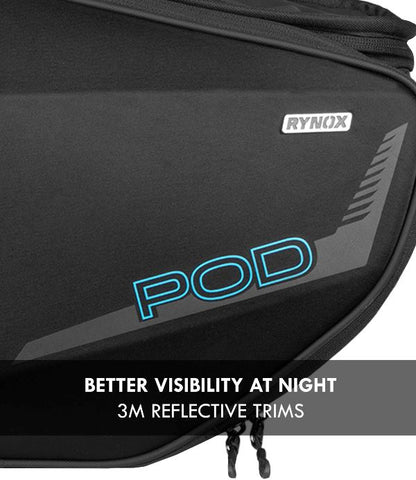 Rynox-Pod 52L saddlebags Stormproof