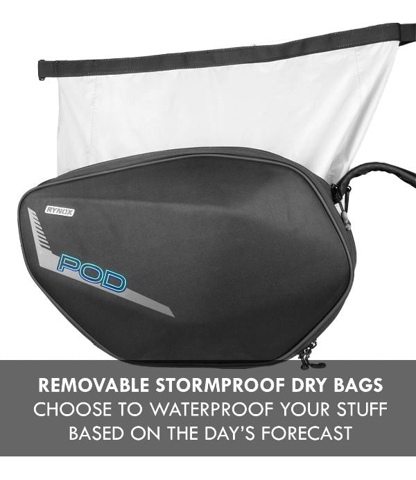 Rynox-Pod 52L saddlebags Stormproof