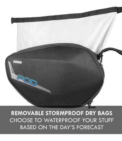 Rynox-Pod 52L saddlebags Stormproof