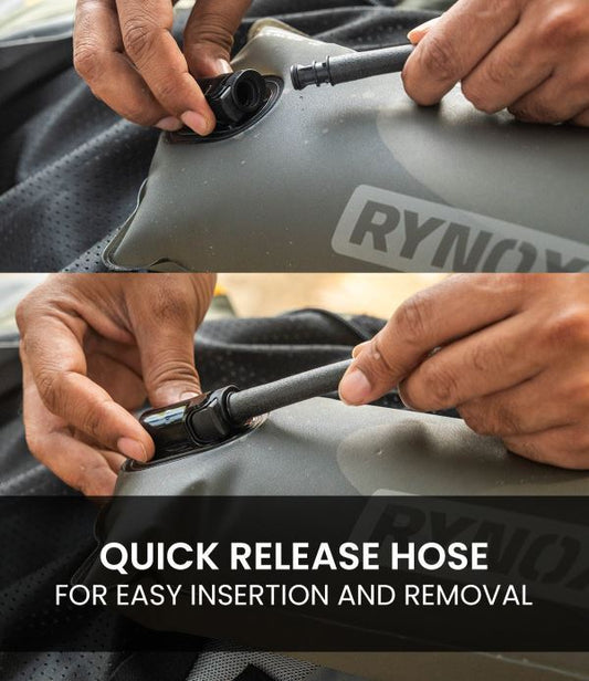 Rynox Reload Hydration Bladder 2.5L-Grey
