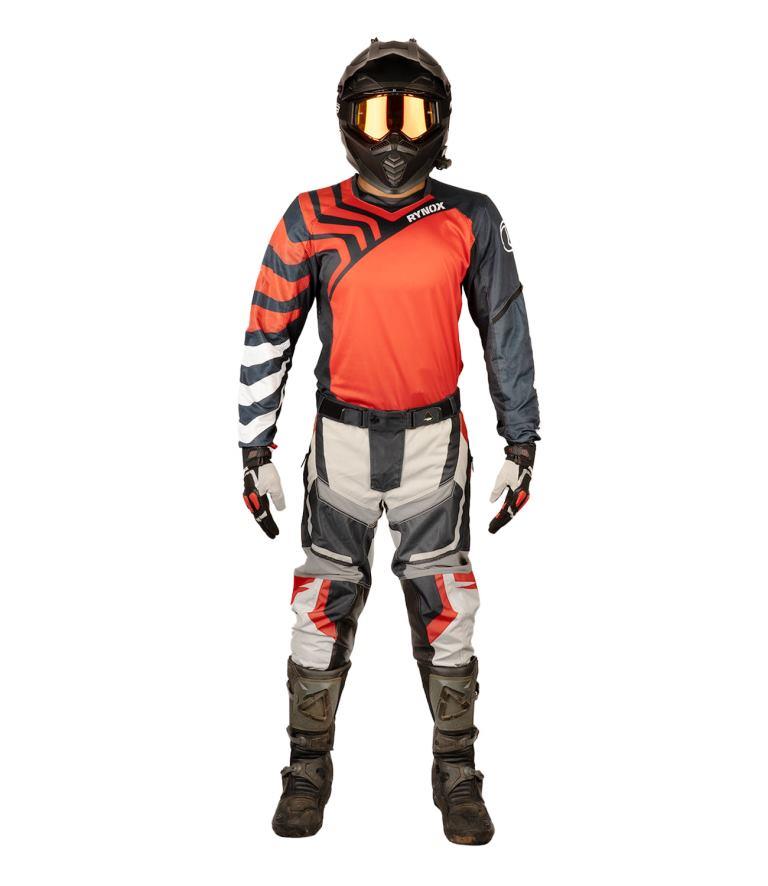 Rynox Ripple Pro Offroad Jersey - Infrared