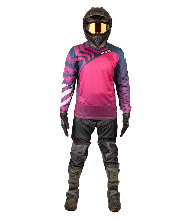 Rynox Ripple Pro Offroad Jersey - Ultraviolet