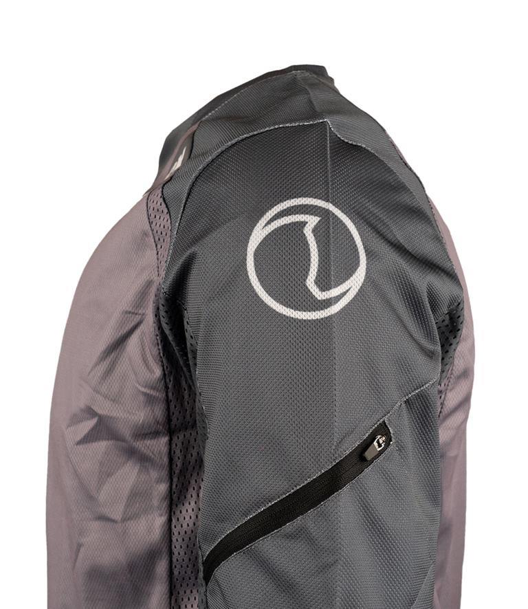 Rynox Ripple Pro Offroad Jersey - X-Ray Black