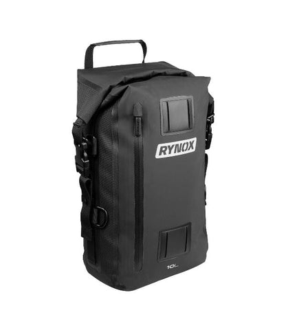 Rynox Stacker 10L Stormproof Motorcycle Luggage System - Black