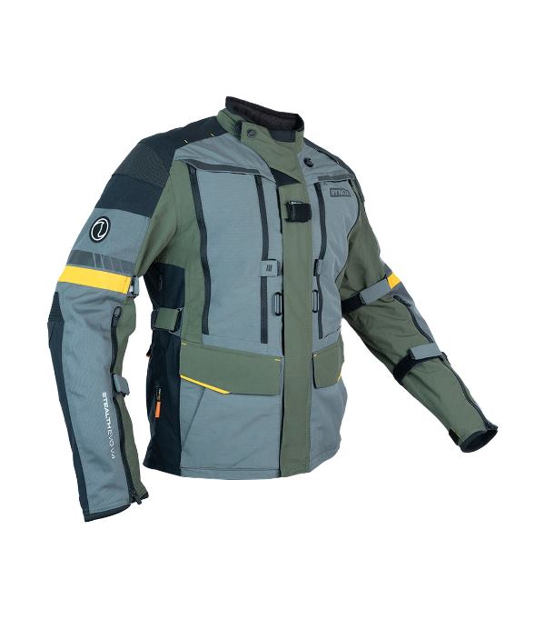 Rynox Stealth Evo 4 Jacket - Woodland Orange