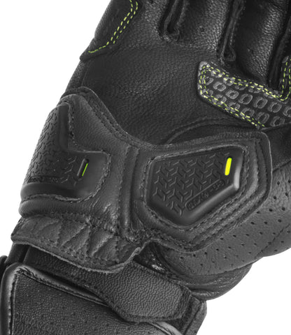 Rynox Storm Evo 3 Gloves - HiViz Green Black