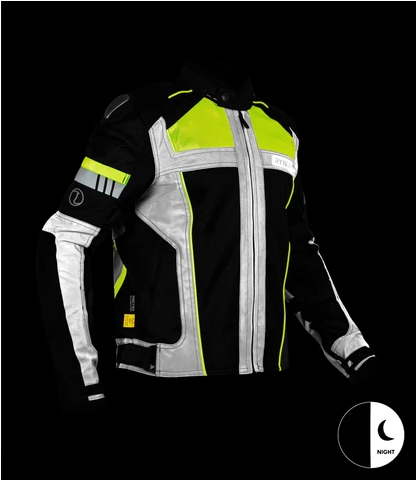 RYNOX Storm Evo Noctex Riding Jacket - GREY - Riders Junction