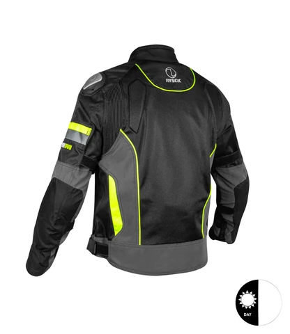 RYNOX Storm Evo Noctex Riding Jacket - GREY - Riders Junction