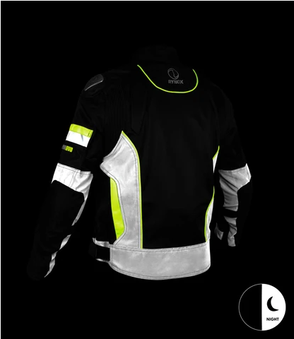 RYNOX Storm Evo Noctex Riding Jacket - GREY - Riders Junction