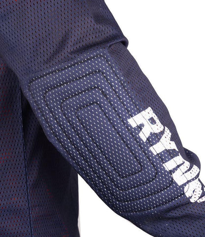 Rynox Switchback Neo Offroad Jersey - Blue Hi-Viz Green