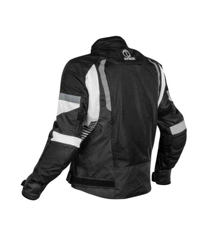Rynox Tornado Pro 4 Riding Jacket - Black White