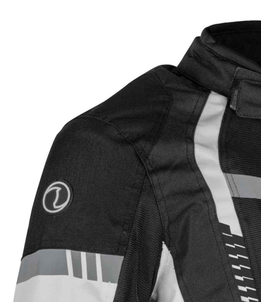 Rynox Tornado Pro 4 Riding Jacket - Black White
