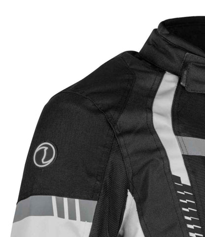Rynox Tornado Pro 4 Riding Jacket - Black White