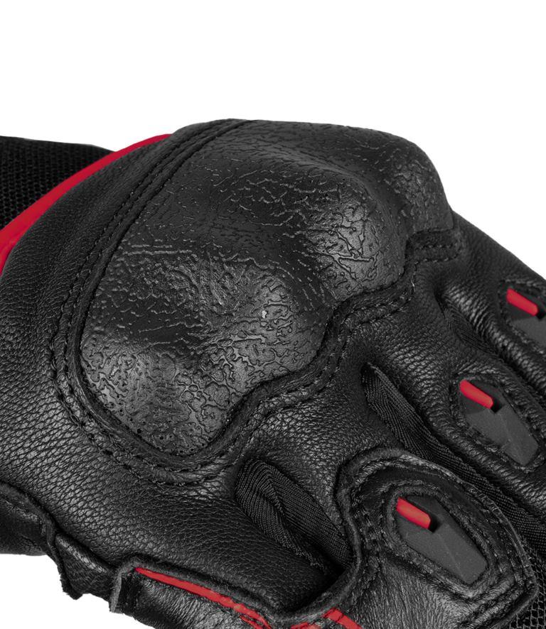 Rynox Tornado Pro 4 Gloves - Black Red