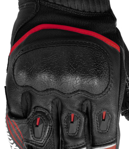 Rynox Tornado Pro 4 Gloves - Black Red