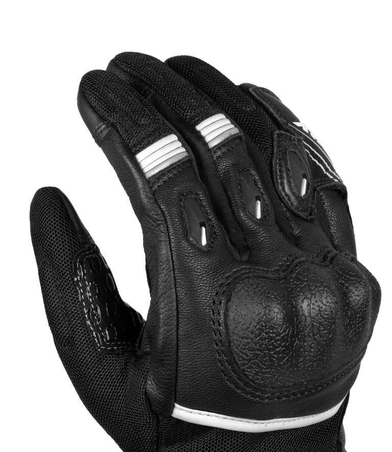 Rynox Tornado Pro 4 Gloves - Black White