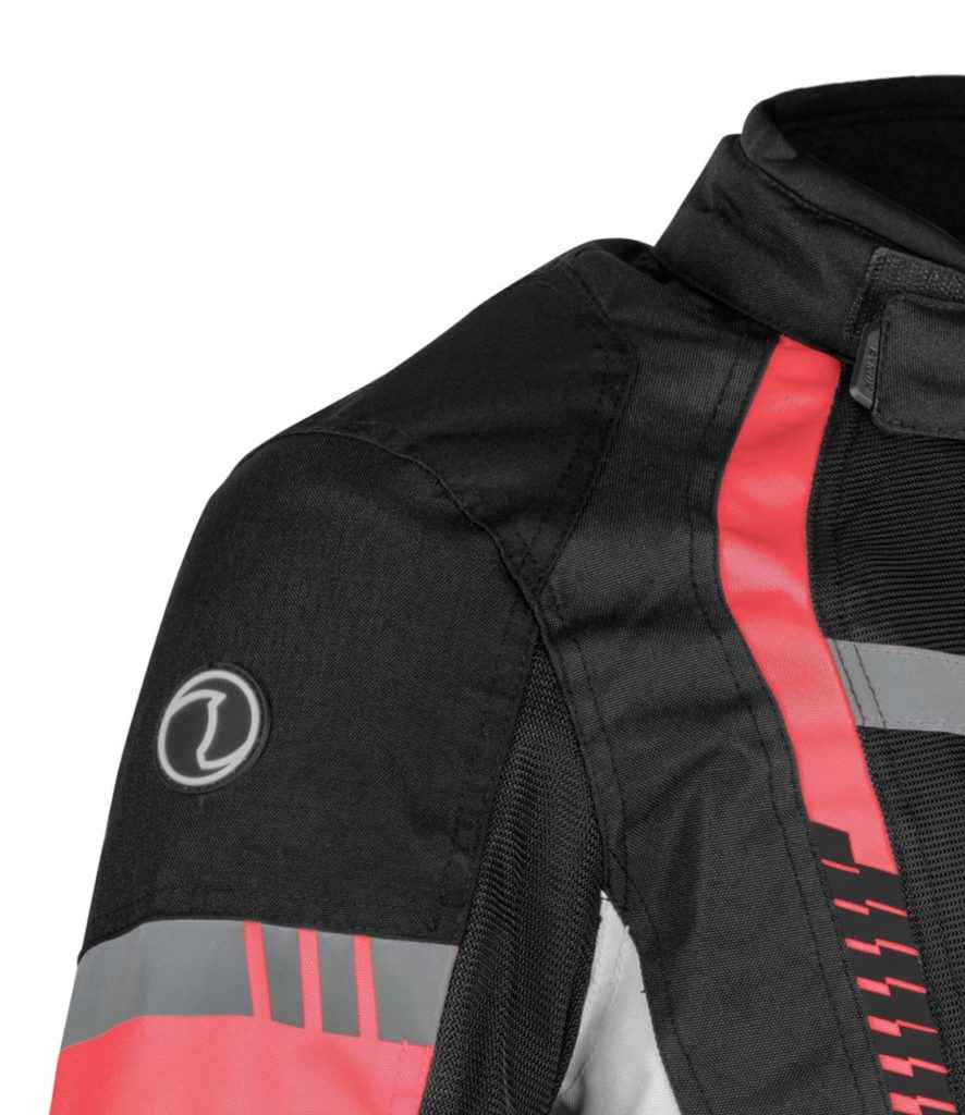 RYNOX Tornado Pro 4 Riding Jacket - Black Red