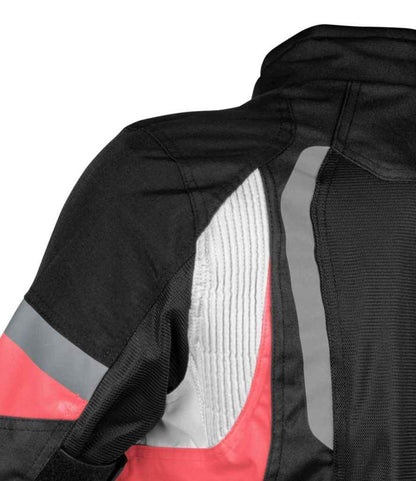 RYNOX Tornado Pro 4 Riding Jacket - Black Red