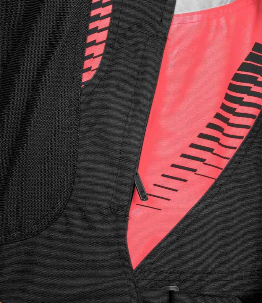 RYNOX Tornado Pro 4 Riding Jacket - Black Red