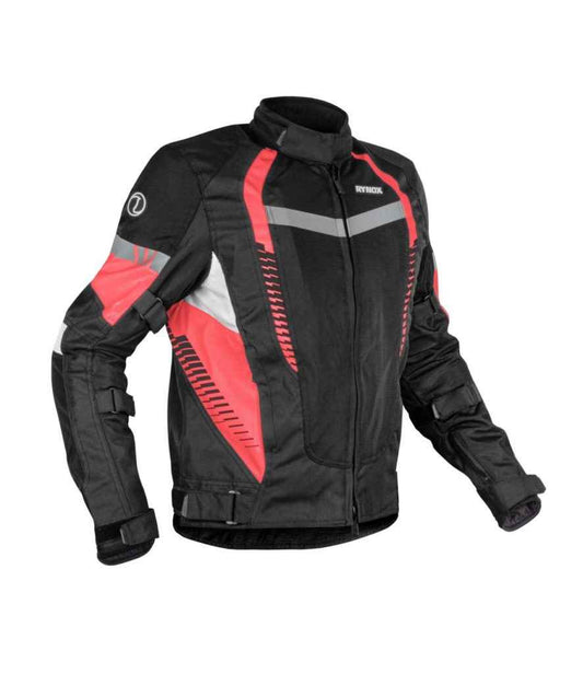 RYNOX Tornado Pro 4 Riding Jacket - Black Red