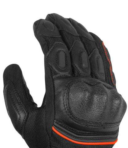 RYNOX Tornado Pro 3 Gloves - Black Orange