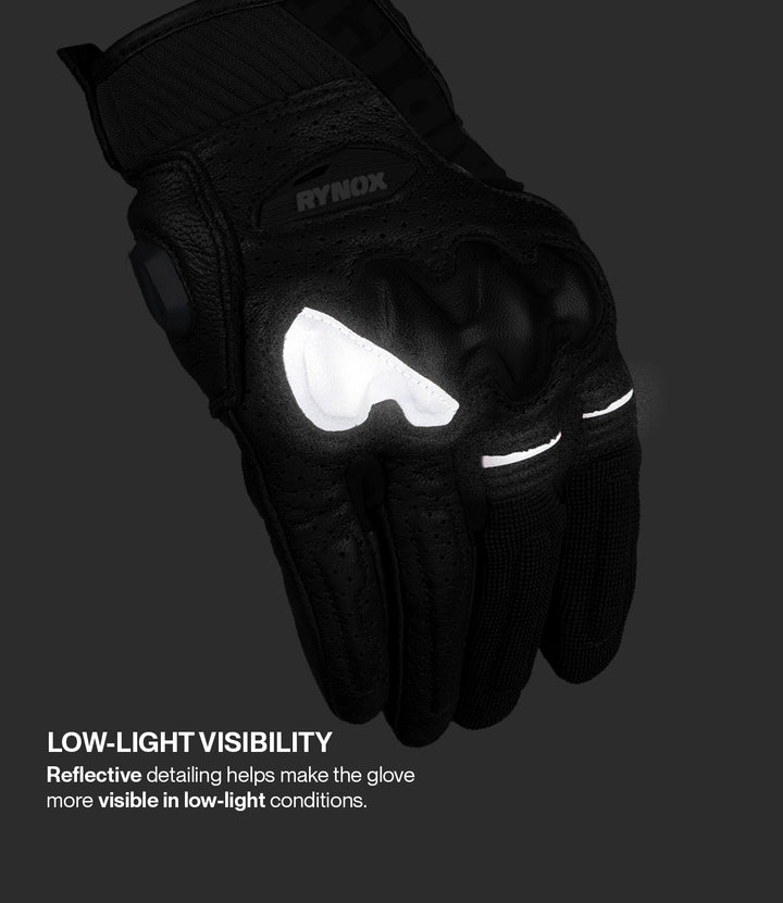Rynox AIR GT 2 Riding Gloves - All Black
