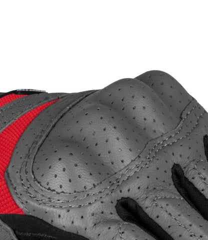 Rynox Air GT SP Glove - Grey Red - Riders Junction