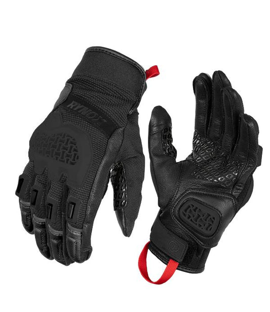 Rynox Gravel Dualsport Gloves (All Black)