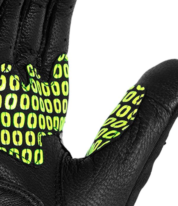 Rynox Gravel Dualsport Gloves (Hi-Viz Green)
