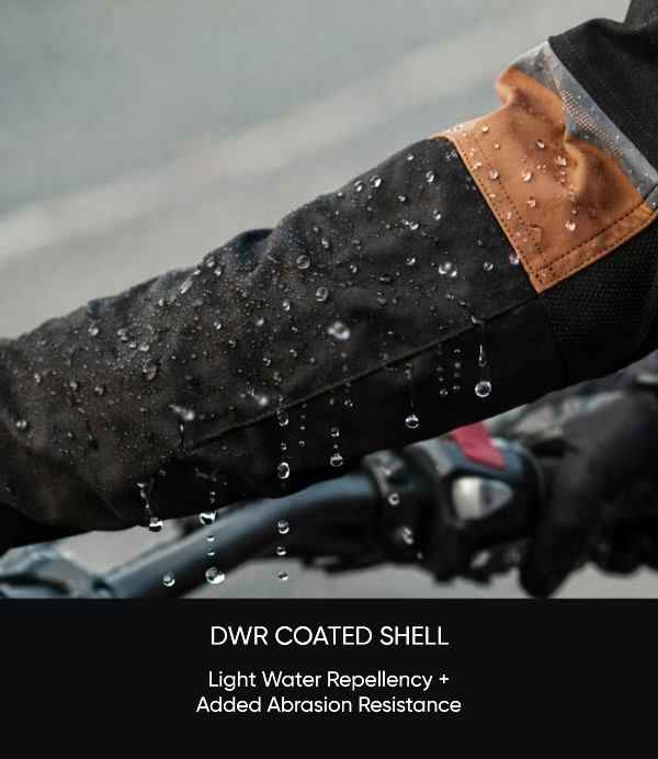 Rynox Outlander Pro Jacket – CE Certified Class AA (Black-Brown)