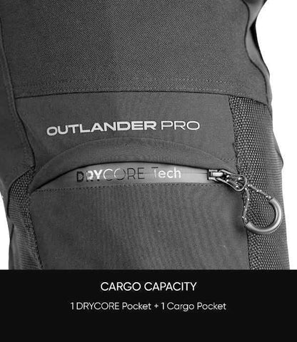 Rynox Outlander Pro Pants – CE Certified Class AA (All Black)