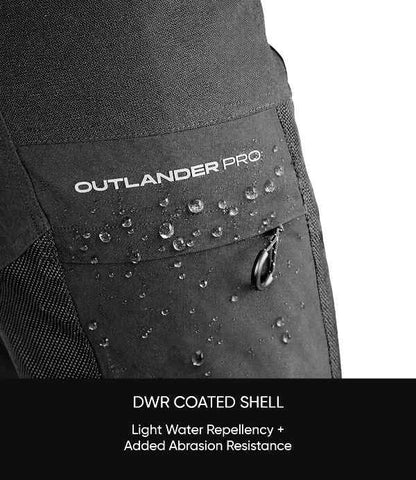Rynox Outlander Pro Pants – CE Certified Class AA (All Black)