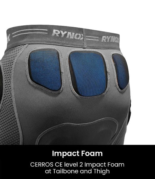 Rynox Quest Pro 2 Protective Base layer-Lower (Grey)