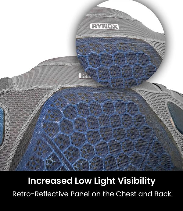 Rynox Quest Pro 2 Protective Base layer-Upper (Grey)