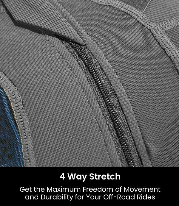 Rynox Quest Pro 2 Protective Base layer-Upper (Grey)