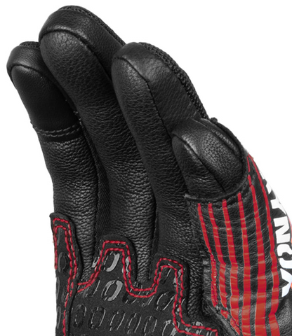 Rynox Tornado Pro 4 Gloves - Carbon Edition (Black Red)